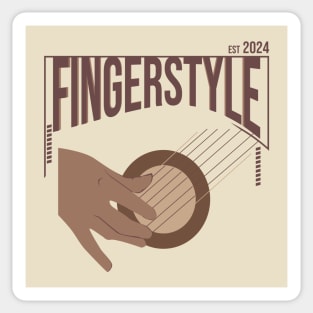 Fingerstyle // Est 2024 Sticker